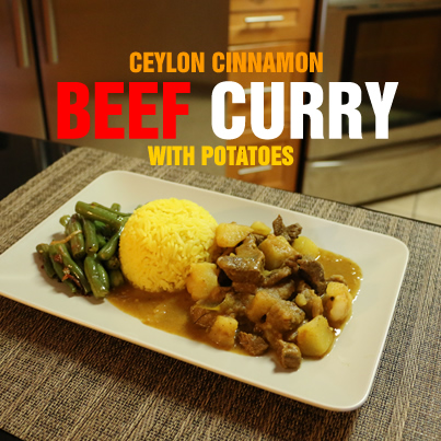 cinnamon beef curry